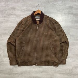 Classic Checked Bomber Jacket