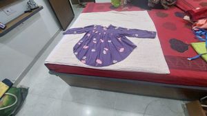 Purple Floral Print  top