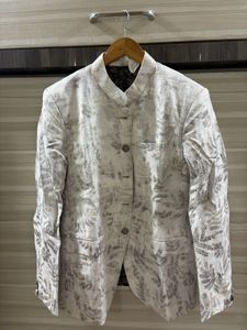 Men's Ethnic Printed Jacket