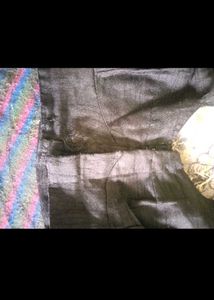 Elegant Black Silk Blouse
