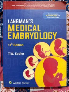 Langman's Medical Embryology 13th Edition MBBS