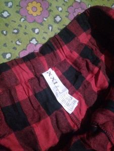 Red &amp; Black Plaid Sleep Shorts
