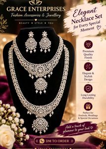 Elegant Bridal Necklace Set