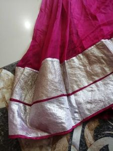 Beautiful Pink Ombre Ethnic Gown