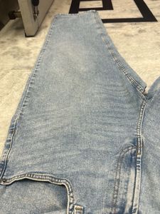 Light Wash Straight Leg Jeans