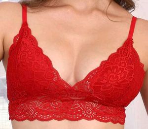 Red Lace Bralette