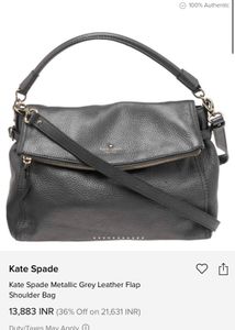 Authentic kate spade black bag