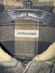 Jack &amp; Jones Men's Plaid Flannel Shirt