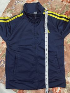 Adidas Navy &amp; Yellow Track Jacket