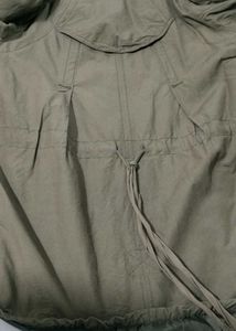 Women's Green Parka Jacket