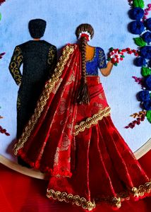 Wedding Hoop Embroidery