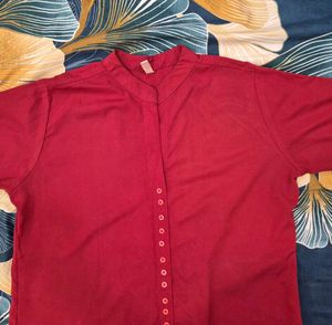 Red Shirt Top
