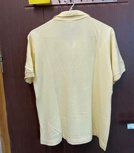 Lacoste Men's Yellow Polo Shirt