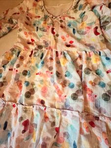 Tiered Floral Print Tunic