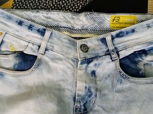Light Wash Distressed Jeans
