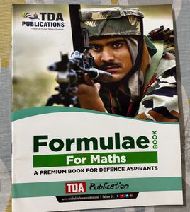 TDA Publications Formulae Book For Maths