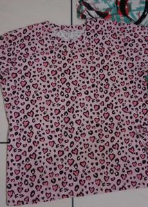 Girls' T-Shirt Bundle (3 Items) Combo