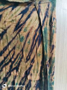 Boho Tie-Dye Maxi Skirt