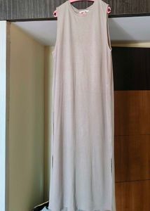 Sleeveless Maxi Dress with Slits