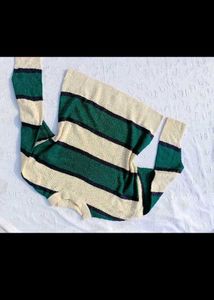 H&amp;M Chic Striped Knit Sweater