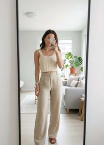 Knit Crop Tank Top
