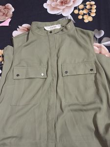 Olive Green  Dress