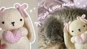 Handmade Crochet Bunny Plush