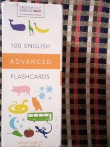 100 English Advanced  Flash Cards