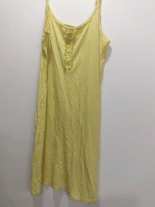 Yellow Slip Dress