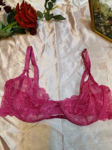 Sheer Lace Bra