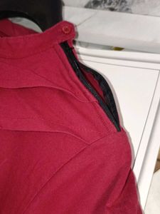 Stylish Red Tunic Top Men