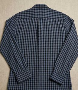 Men's Casual Plaid Long Sleeve Shirt