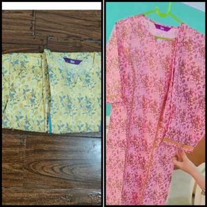 2 Pc Suit Set, Top & Bottom Only No Dupatta
