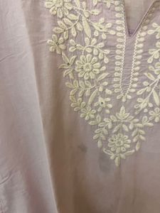 Elegant Lavender Kurta