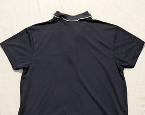 Asics Navy Blue Polo Shirt