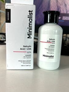 Minimalist Salicylic Acid + LHA 02% Cleanser