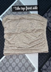 Ruched Tube Top