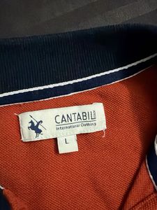 Solid rust orange tshirt