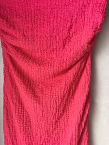 Chic Strapless Ribbed Midi Dress