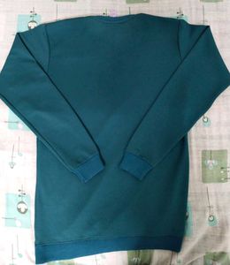 Teal Crew Neck Sweater , High-quality T-shirt
