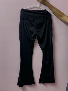 Black Flared Yoga Pants