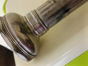 Vintage Metal Flashlightb working cell needed