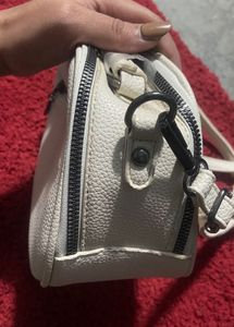 Elegant White Crossbody Bag