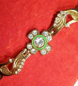 2 Vintage Gold Tone Bracelets