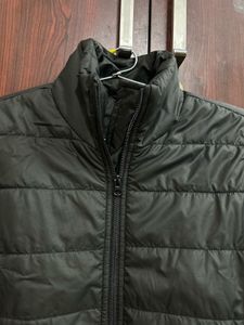 People Black Puffer Jacket | Size S