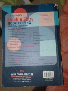 T.S. Grewal's Double Entry Book Keeping