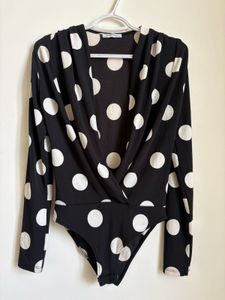 Zara Polka Dot Bodysuit