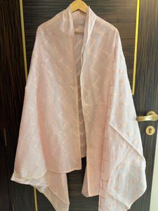Light Pink Embroidered Dupatta