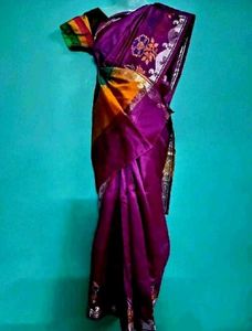 Mejantha silk saree