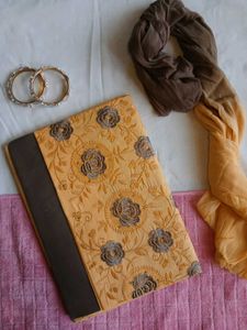 Embroidered Dress Material with dupatta